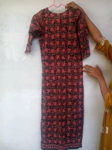 Maroon Color Kurta