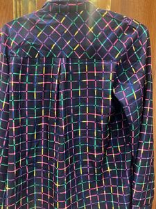 Checkered Print Shirt Female