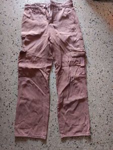 Dusty Brown Cargo Pants