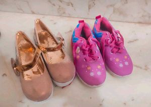 Girls Combo Footwear Age 3 To 5 Years
