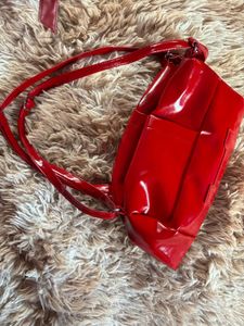 savana Red Handbag