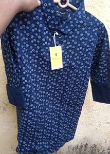 Cool Duet Printed Navy Blue Shirt For Boys, Men