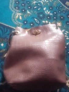 Brown Tote Bag