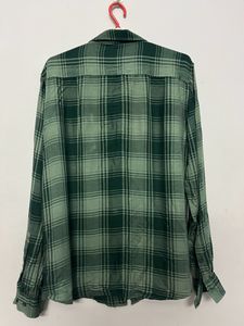 Mens Green Check Shirt “NUON”, West Side