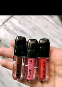 RonZille Lip Gloss Set - 3 Colors
