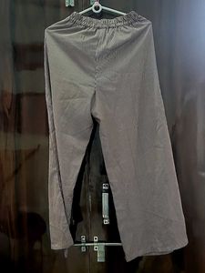 Striped Tie-Waist Culottes