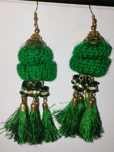 Earrings.