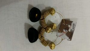 Stylish Black Tassel Earrings