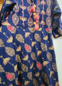 Anarkali Blue 💙 Gown