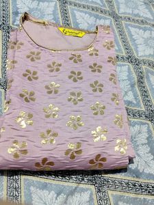 Floral Print Kurta with Dupatta