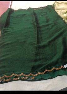 Green Saree Blouse Size 44
