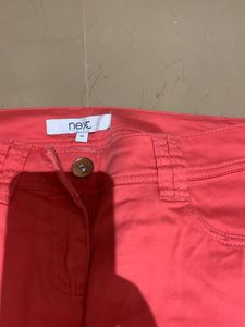 Next Orange Jeans