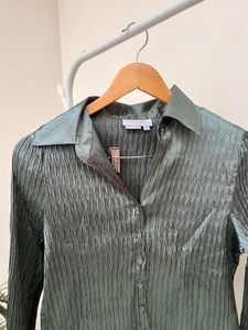 Green textured Unisex shirt 💚