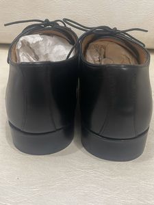 Classic Black Leather Dress Shoes