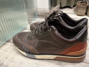 Zara Brown Leather Casual Shoes