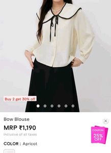 Korean Collared Formal Top