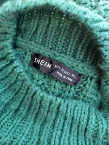 Shein 🫒Casual Pullover Sweater🫒