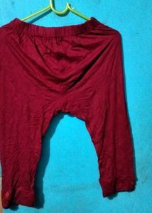 Maroon Capree Leggings