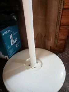 White Fan Stand - Excellent Condition