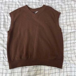 Brown Sweater Vest
