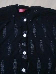 Elegant Black Kurta