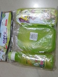 Kids Pencil Box, Tiffin Box, Water Bottle Set