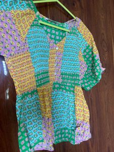 Patterned Top