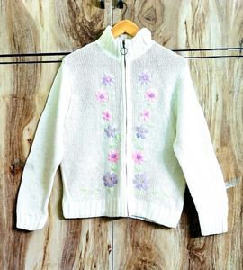 Embroidey Work Sweater Size-36
