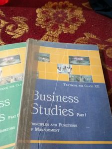 Class 12th , Business Studies Book Ncert