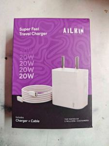 Ailkin 20W Power Adapter With Data Cable