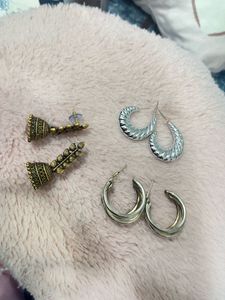 Earring Bundle - Silver &amp; Gold Tones