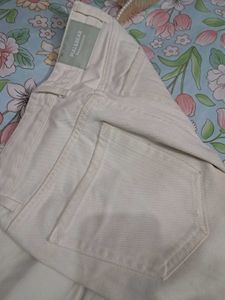 White Wide Leg Jeans
