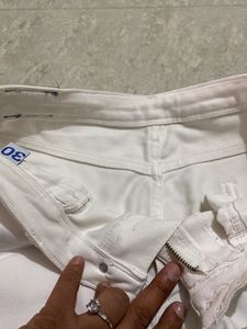 White Denim For Woman