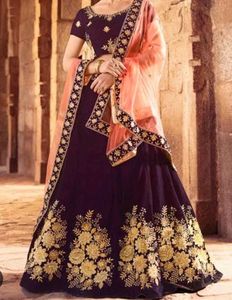 Elegant Embroidered Lehenga Choli Set