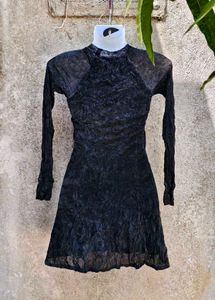 5.23.2 SEXY CUTE BLACK MINI FROCK