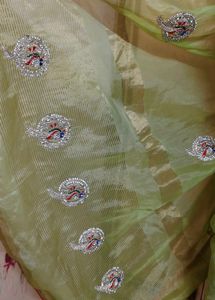 marvadi style daimond work saree available 😍