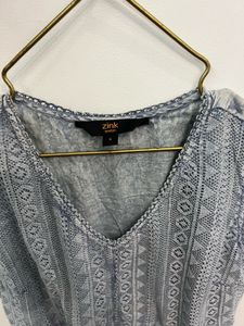 Zink London Denim Blue Maxi