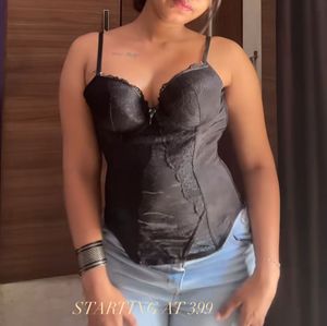 BLACK CORSET
