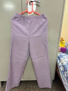 Lavender Joggers Female | Straight Fit
