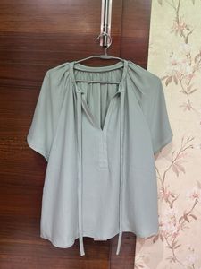 Elegant Green Top