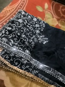 Teal Colour Sharara
