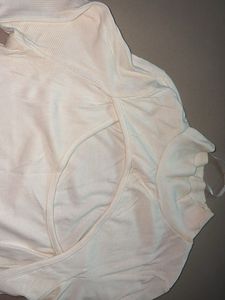 Beige Bodyfit Top