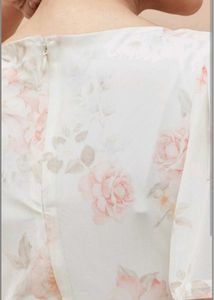 CODE Floral Print A-Line Dress