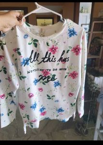 Floral Print Long Sleeve Top