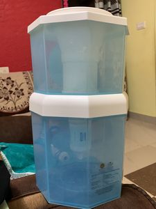 Kent Gold Optima (11016) 10 L Gravity Based Water Purifier (White, Blue)