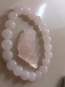 Natural Real Rose Quartz Set