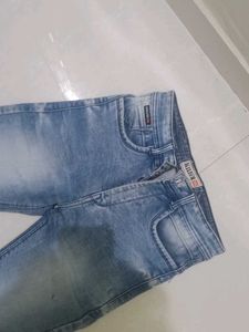 Light Wash Denim Jeans Size 28 Waist
