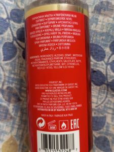 Guess Red Noir Body Mist Also Up For Swaps