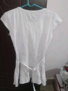 Cute White Graphic Tee