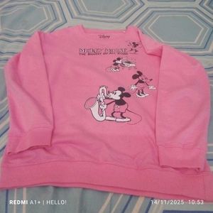 pink girls sweatshirt for winter
